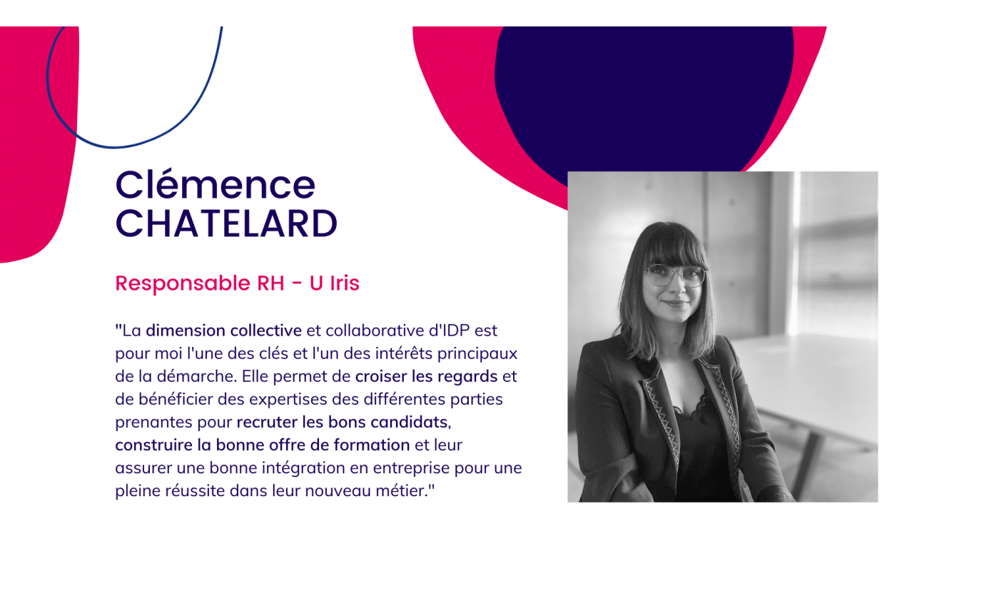 Clemence Chatelard, Responsable RH