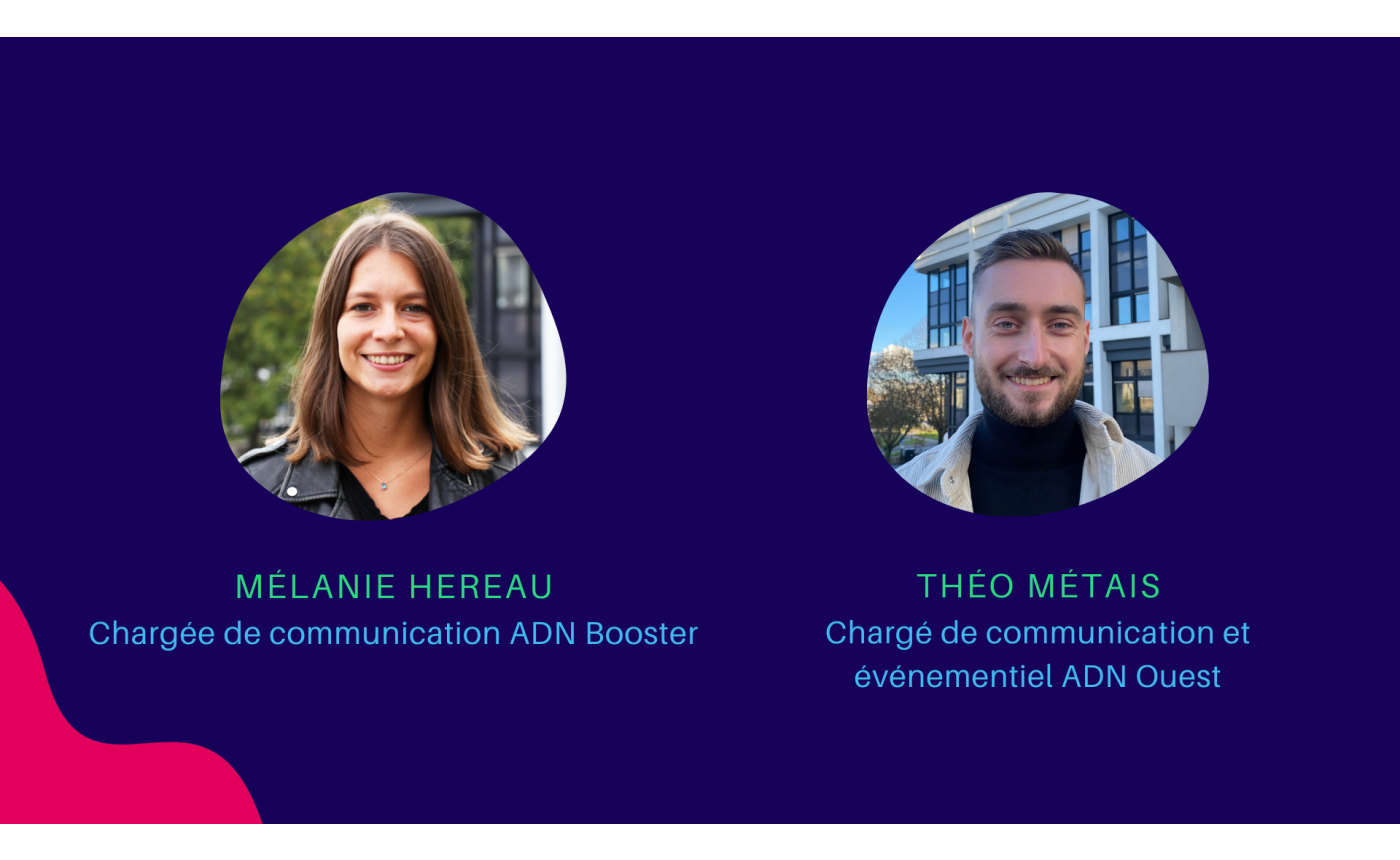 Mélanie ADN Booster et Théo ADN Ouest